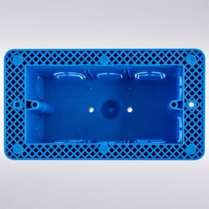 scatola portafrutto per cartongesso da 4 moduli